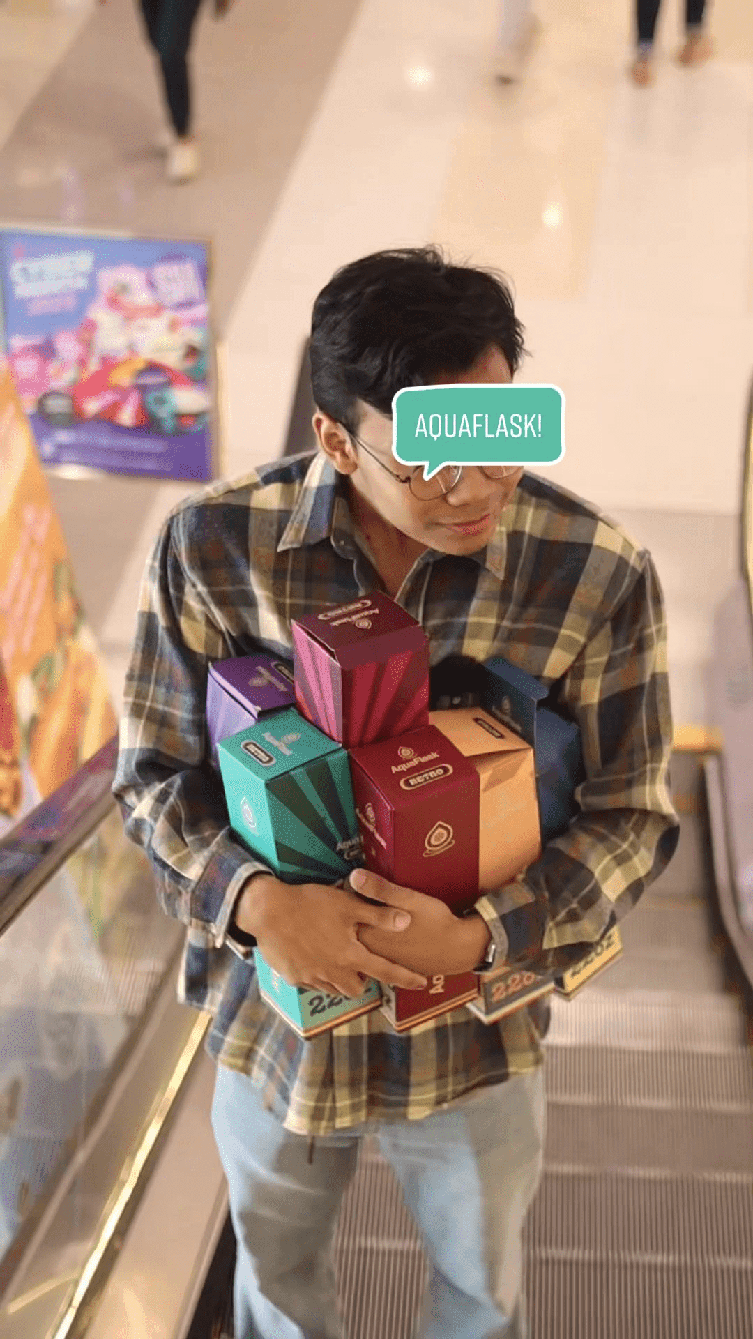 AquaFlask creator collaboration